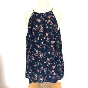 FAHERTY Spring/Summer floral silk top